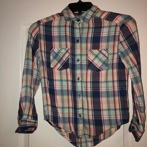 Girls Mudd button up shirt